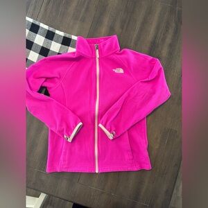 The North Face Vibrant Pink Fleece Jacket